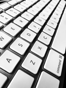 Spring Cleaning Your Business Marketing. Computer keyboard photograph