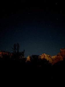 Don't Market Like It's the Wild West. Night time sky at Zion. 